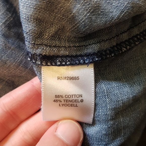 Pendleton chambray wrap dress - Picture 7 of 7